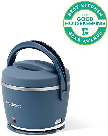 Electric Lunch Box Food Warmer 20oz – Faded Blue - Curated Catalog A5