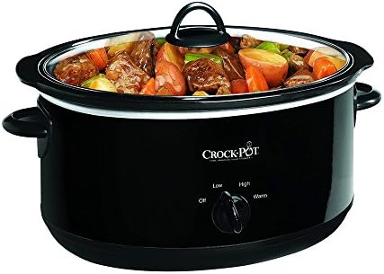 8 Quart Manual Slow Cooker – Black - Curated Catalog V6