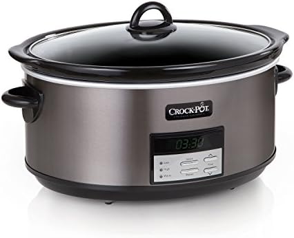 8 Quart Programmable Slow Cooker with Auto Warm - Curated Catalog V7