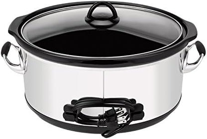 7 Quart Programmable Slow Cooker – Polished Platinum - Curated Catalog J4