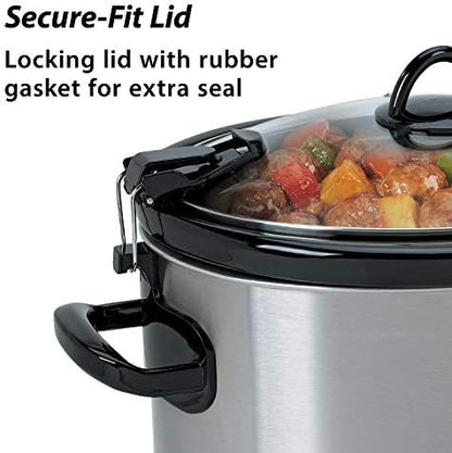 Cook & Carry 6 Quart Portable Slow Cooker - Curated Catalog M2