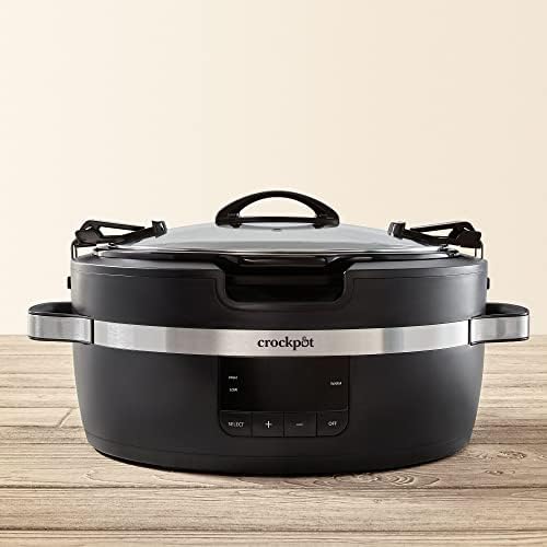 Thermoshield 6 Quart Slow Cooker with Carry Handles - Curated Catalog O9