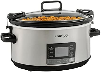 7 Quart Portable Programmable Slow Cooker with Timer - Curated Catalog A3