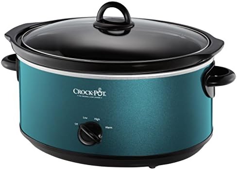 7 Quart Manual Slow Cooker – Turquoise - Curated Catalog Q4