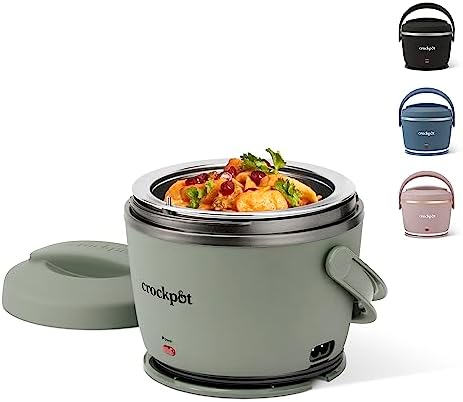 Portable Electric Lunch Box Food Warmer – Green - Curated Catalog I5