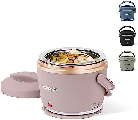 Electric Lunch Box Food Warmer 20oz – Blush Pink - Curated Catalog G8