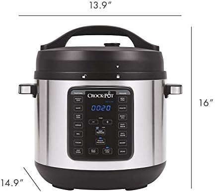 8 Quart Express Crock Multi-Use Pressure Cooker - Curated Catalog F1