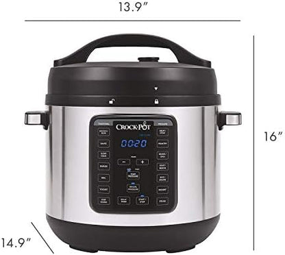 8 Quart Express Crock Multi-Use Pressure Cooker - Curated Catalog H6