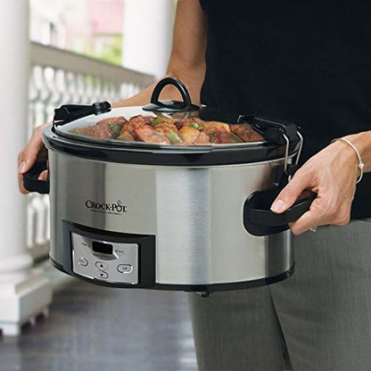 Cook & Carry 6 Quart Programmable Slow Cooker - Curated Catalog F2