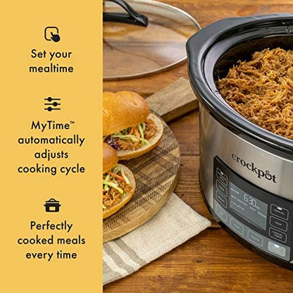 MyTime 6 Quart Programmable Slow Cooker - Curated Catalog L5