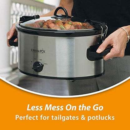 Cook & Carry 6 Quart Portable Slow Cooker - Curated Catalog M2