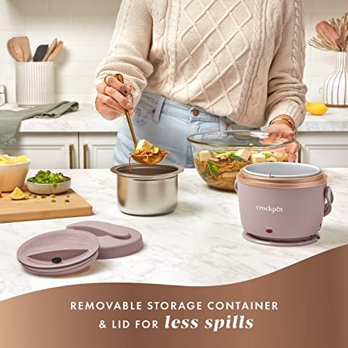 Electric Lunch Box Food Warmer 20oz – Blush Pink - Curated Catalog G8