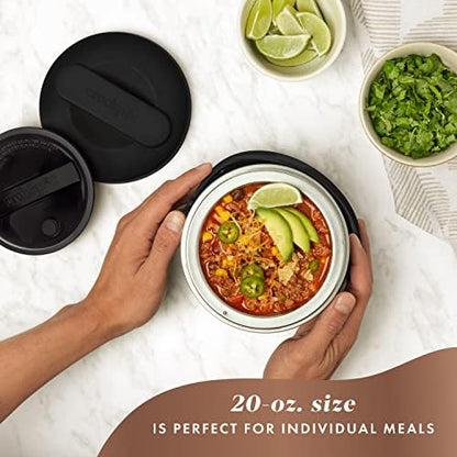 Electric Lunch Box Food Warmer 20oz – Black - Curated Catalog F2