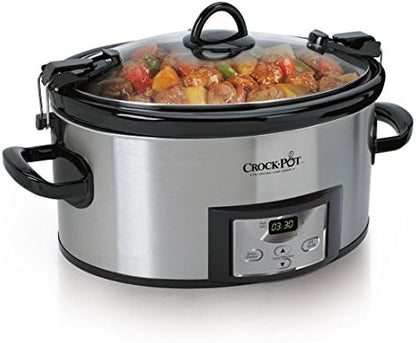 Cook & Carry 6 Quart Programmable Slow Cooker - Curated Catalog F2