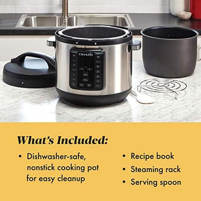 8 Quart Express Crock Multi-Use Pressure Cooker - Curated Catalog H6