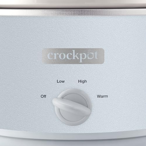 4.5 Quart Manual Slow Cooker – Macaroon Blue - Curated Catalog M7