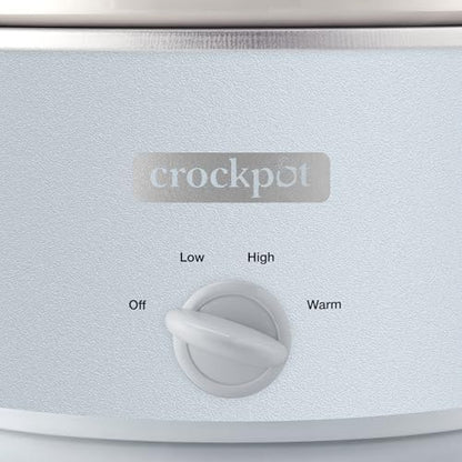 4.5 Quart Manual Slow Cooker – Macaroon Blue - Curated Catalog M7