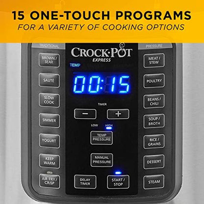 Express Crisp 8 Quart 10-in-1 Pressure Cooker - Curated Catalog A4