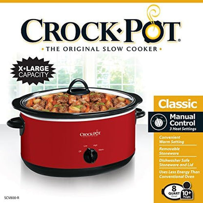 Express Crock 8 Quart Programmable Slow Cooker - Curated Catalog I2