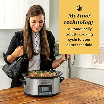 MyTime 6 Quart Programmable Slow Cooker - Curated Catalog L5