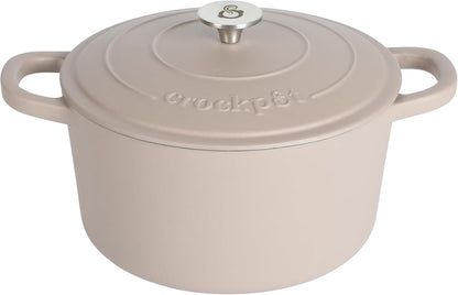 3 Quart Enameled Cast Iron Dutch Oven – Aqua - Curated Catalog A8