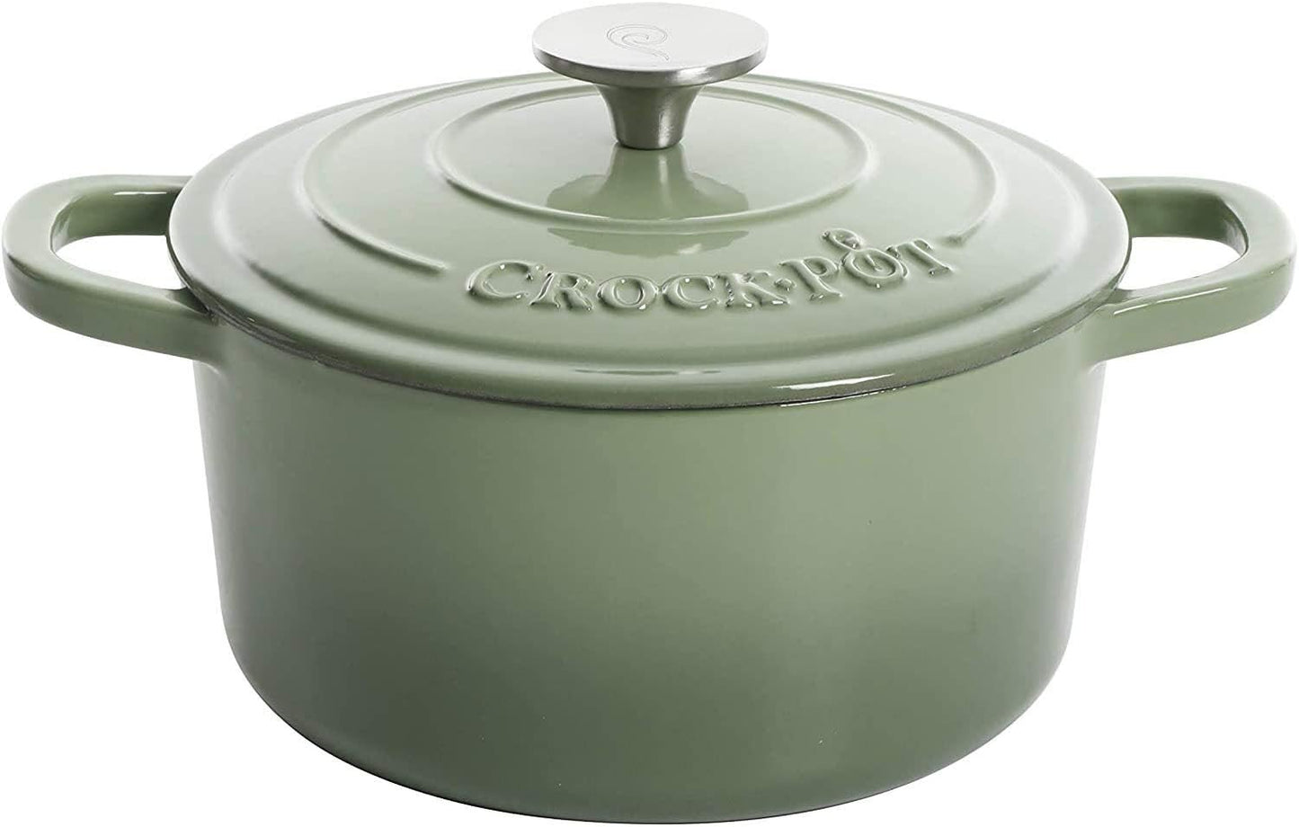 3 Quart Enameled Cast Iron Dutch Oven – Aqua - Curated Catalog A8