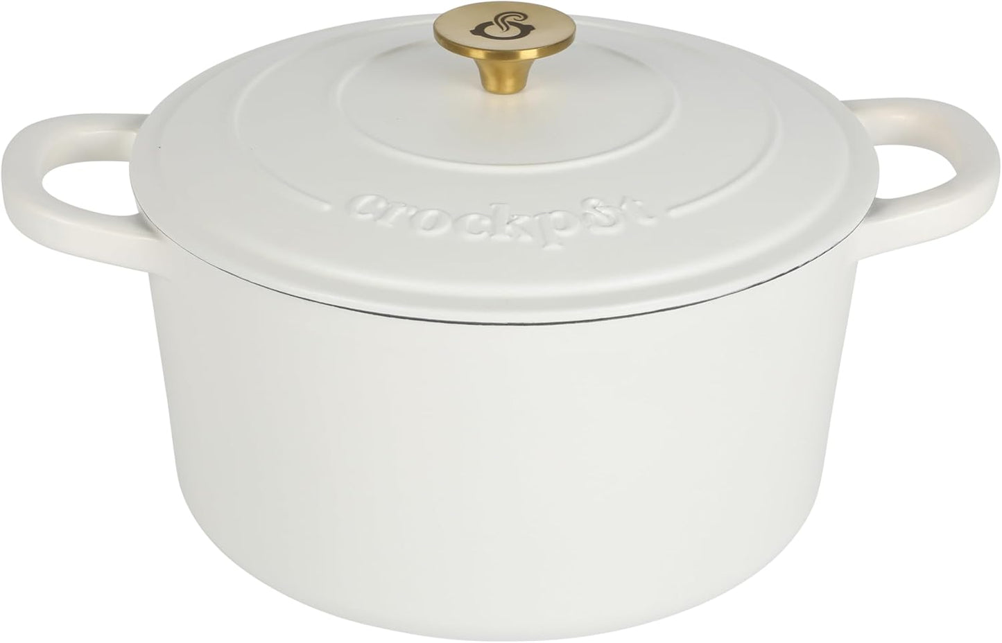 3 Quart Enameled Cast Iron Dutch Oven – Aqua - Curated Catalog A8