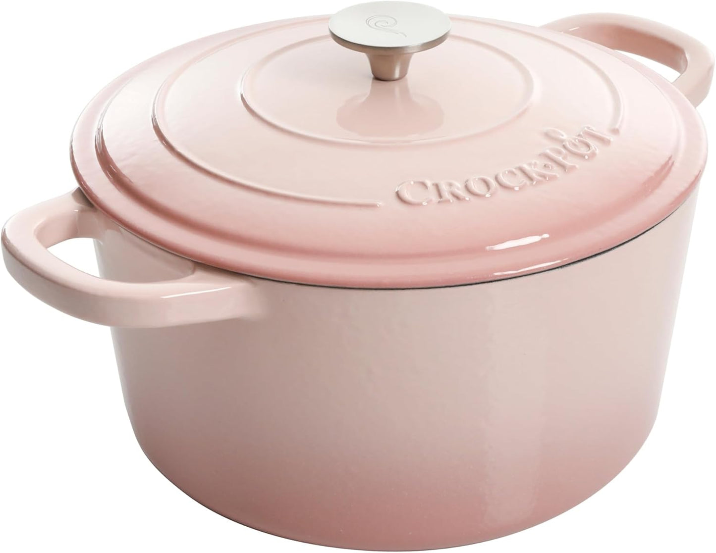 3 Quart Enameled Cast Iron Dutch Oven – Aqua - Curated Catalog A8