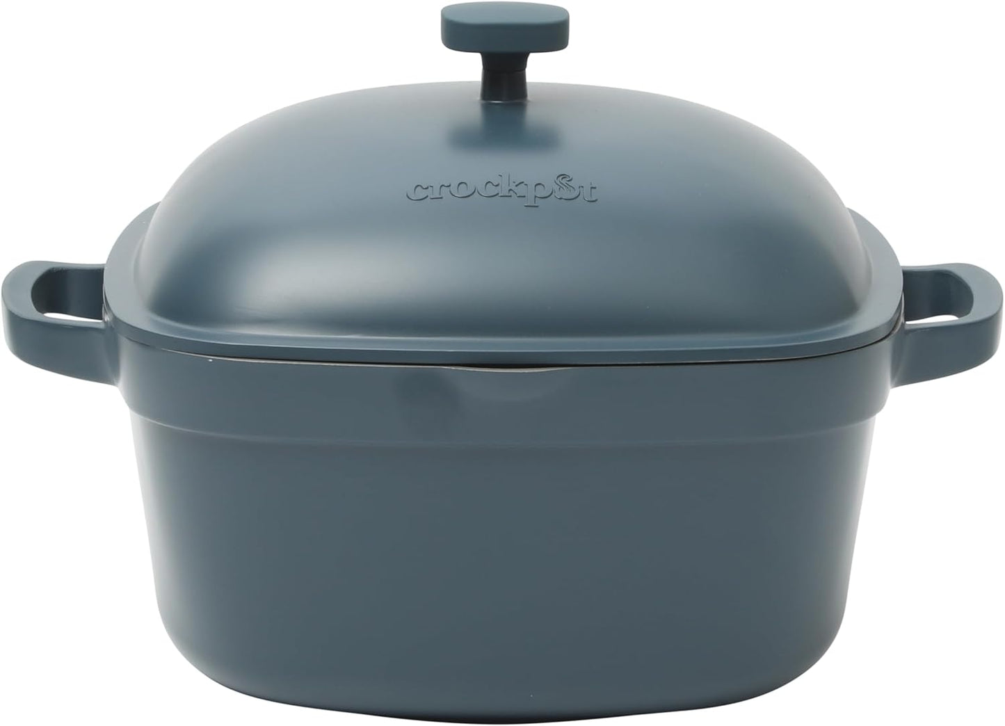 3 Quart Enameled Cast Iron Dutch Oven – Aqua - Curated Catalog A8
